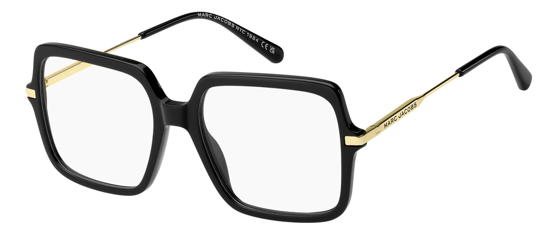 Brillen marc jacobs marc 941 807 negro square femenino maat 53mm - Hoofdaanzicht