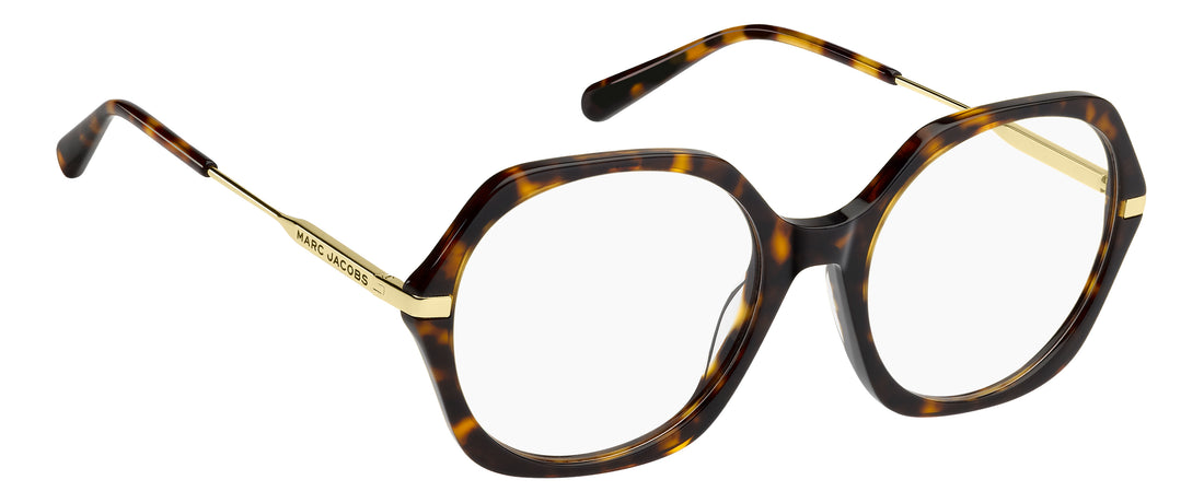 Brillen marc jacobs marc 942 086 havana square femenino maat 54mm - Detailaanzicht