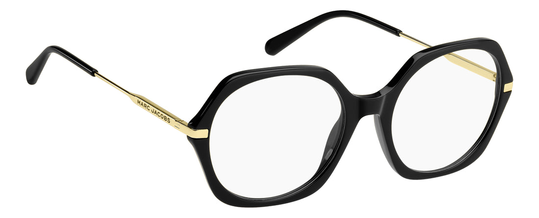 Brillen marc jacobs marc 942 807 negro square femenino maat 54mm - Detailaanzicht