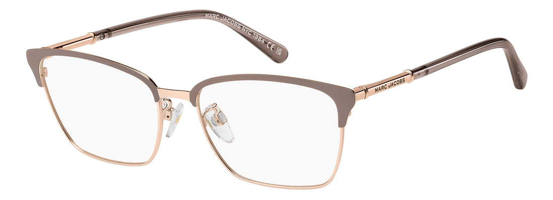Brillen marc jacobs marc 939/g bgh beige rectangular femenino maat 54mm - Hoofdaanzicht