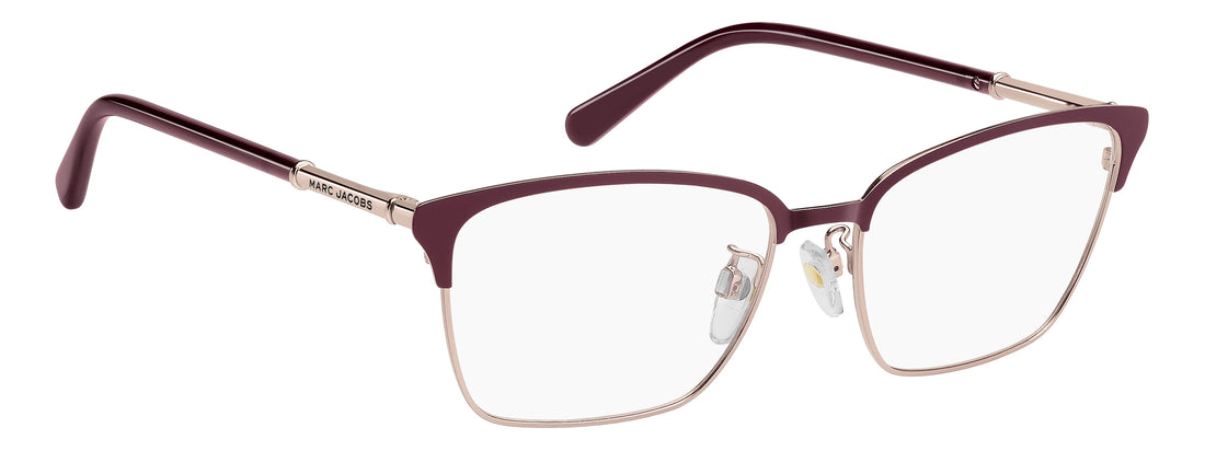 Brillen marc jacobs marc 939/g qyf burdeos rectangular femenino maat 54mm - Detailaanzicht