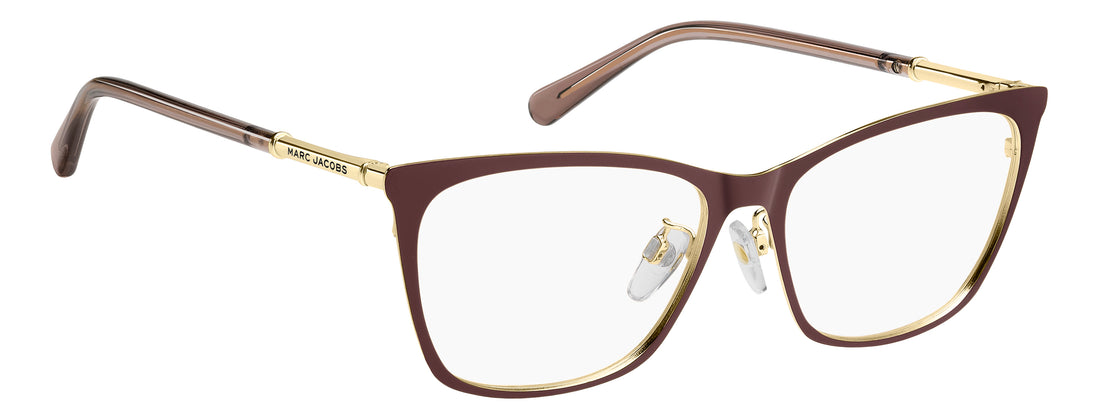 Brillen marc jacobs marc 940/g e28 burdeos rectangular femenino maat 54mm - Detailaanzicht