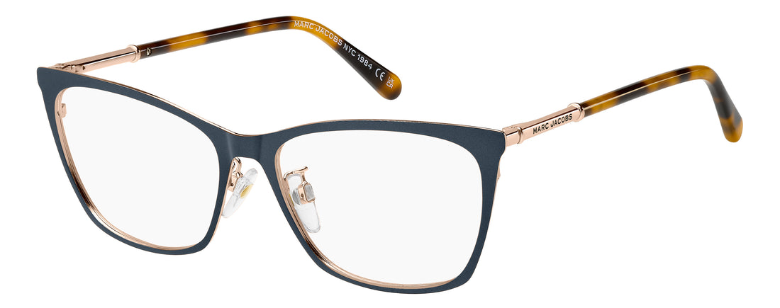 Brillen marc jacobs marc 940/g nuc azul rectangular femenino maat 54mm - Hoofdaanzicht