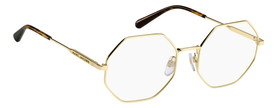 Brillen marc jacobs marc 938 j5g dorado round femenino maat 54mm - Detailaanzicht