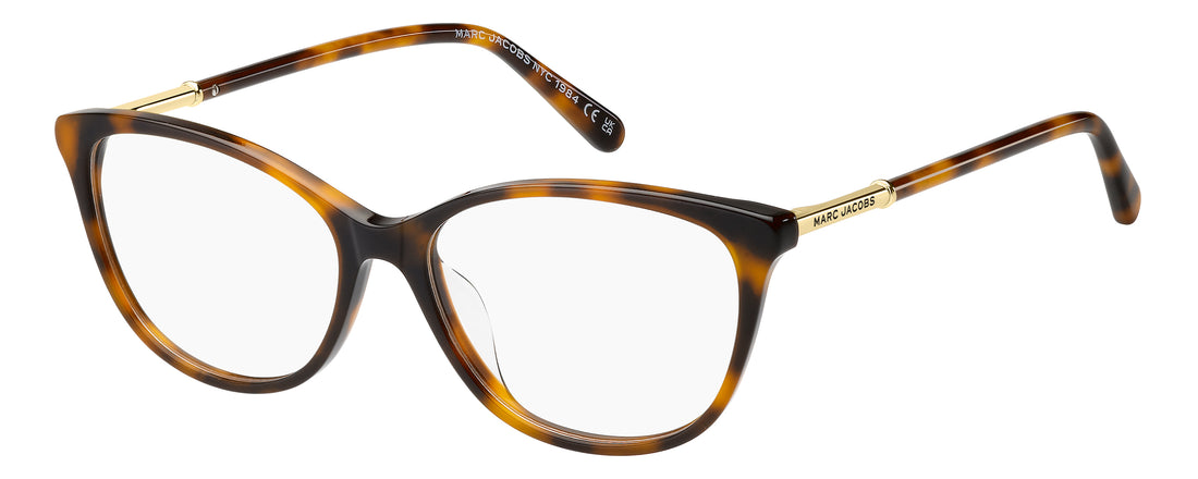 Brillen marc jacobs marc 943/g 086 havana cat eye femenino maat 54mm - Hoofdaanzicht