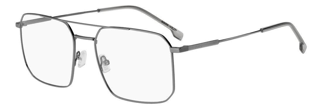 Glasögon hugo boss boss 1995 kj1 plateado rectangular masculino storlek 57mm - Huvudvy