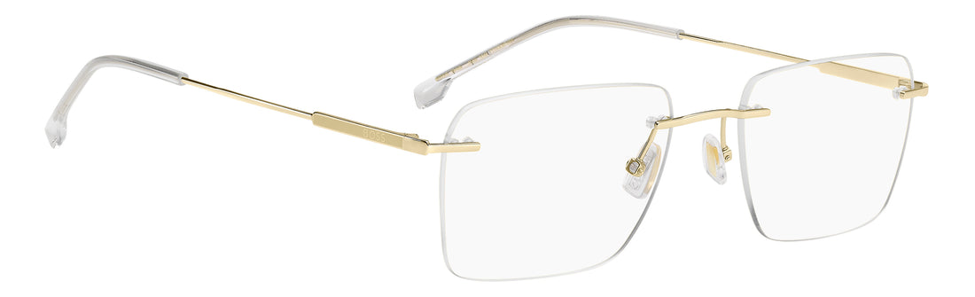 Briller hugo boss boss 1998 j5g dorado rectangular masculino størrelse 57mm - Detaljeret visning