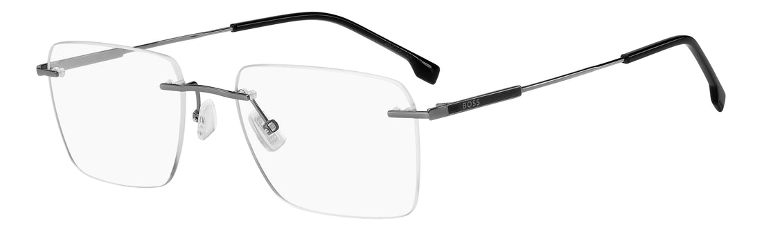 Briller hugo boss boss 1998 kj1 plateado rectangular masculino størrelse 57mm - Hovedvisning