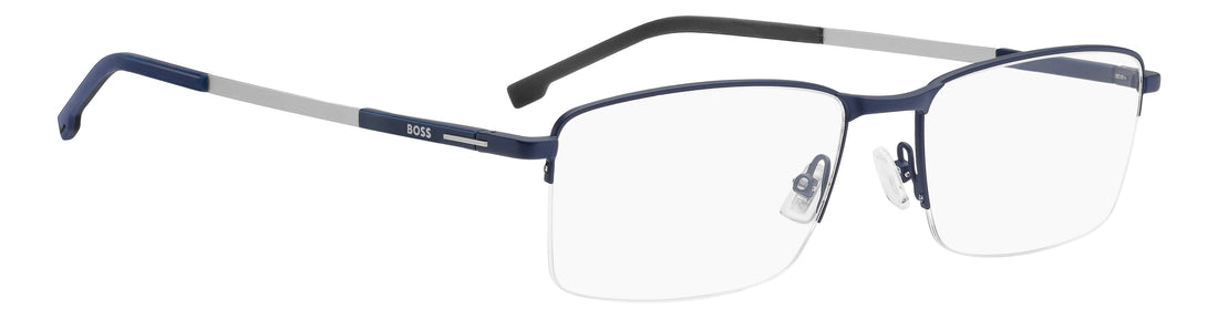 Briller hugo boss boss 1993 fll azul rectangular masculino størrelse 55mm - Detaljeret visning