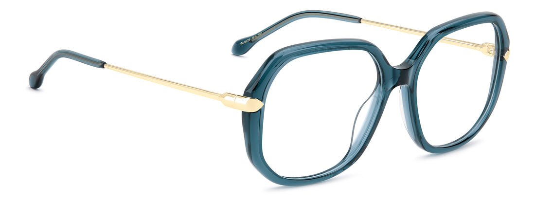 Okulary korekcyjne isabel marant im 0279 5f6 verde square femenino rozmiar 54mm - Widok szczegółowy