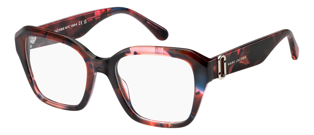 Brillen marc jacobs marc 923 65t havana rectangular femenino maat 52mm - Hoofdaanzicht