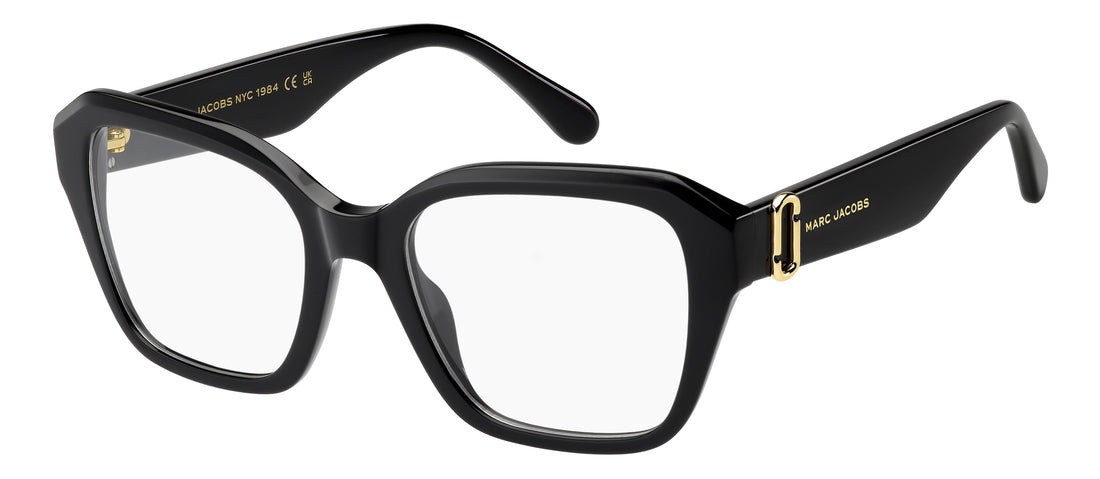 Brillen marc jacobs marc 923 807 negro rectangular femenino maat 52mm - Hoofdaanzicht