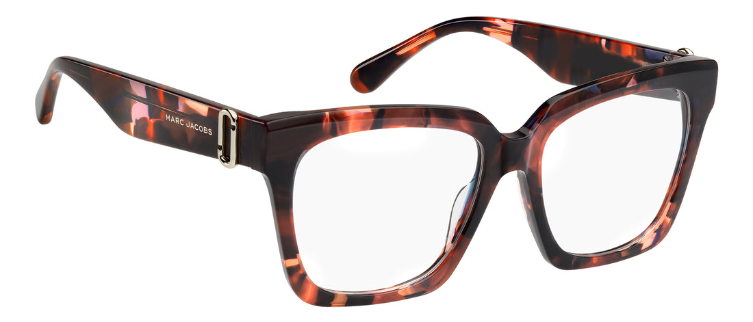 Brillen marc jacobs marc 924 65t havana rectangular femenino maat 53mm - Detailaanzicht
