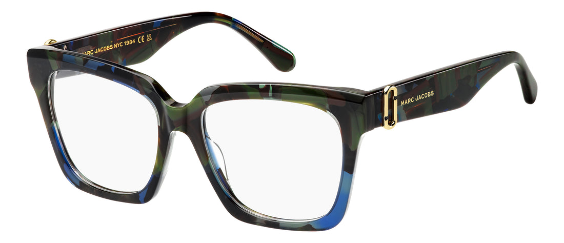 Brillen marc jacobs marc 924 phw havana rectangular femenino maat 53mm - Hoofdaanzicht