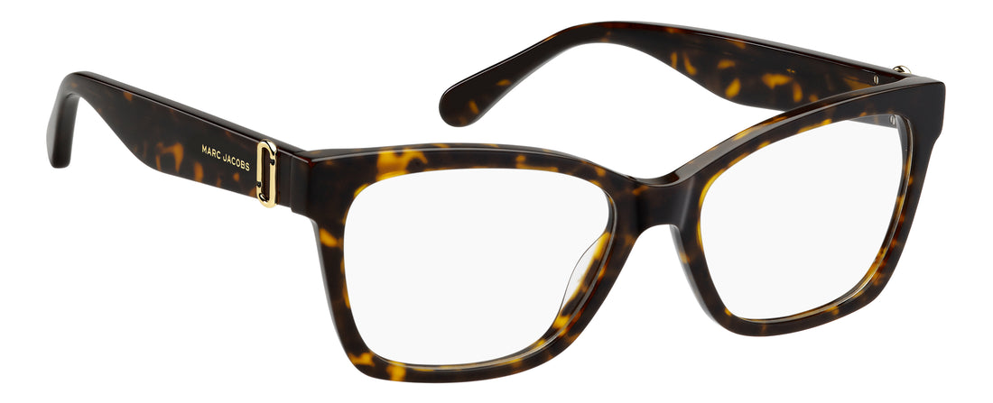 Brillen marc jacobs marc 928 086 havana rectangular femenino maat 53mm - Detailaanzicht