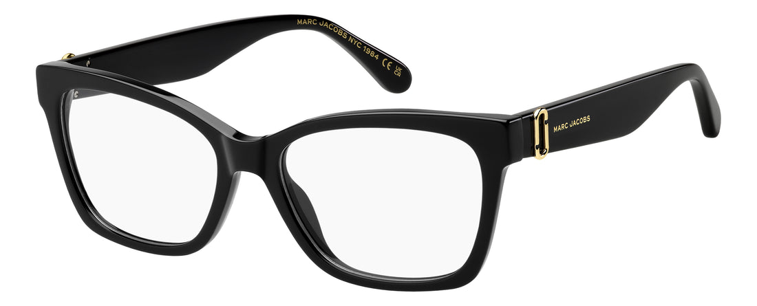 Brillen marc jacobs marc 928 807 negro rectangular femenino maat 53mm - Hoofdaanzicht