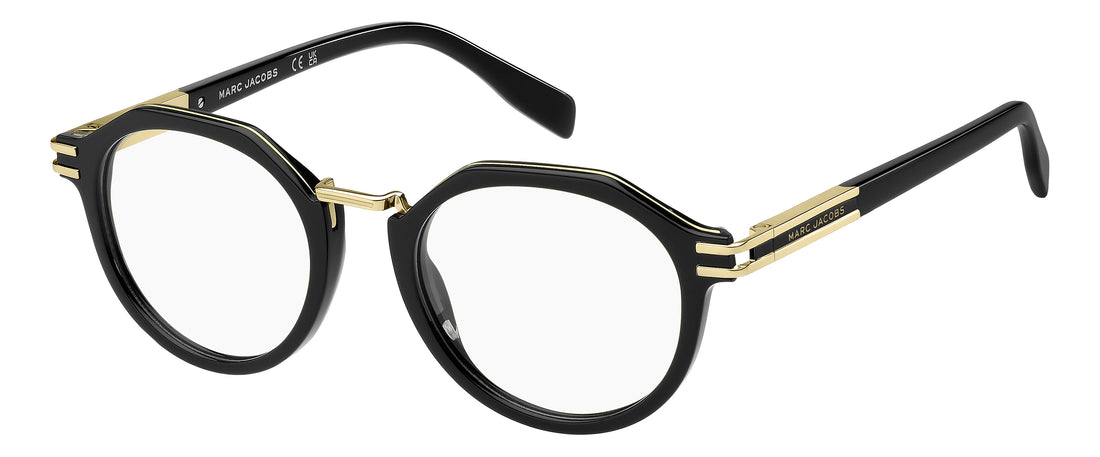 Brillen marc jacobs marc 945 2m2 negro round masculino maat 50mm - Hoofdaanzicht