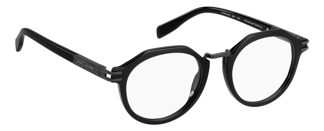 Brillen marc jacobs marc 945 807 negro round masculino maat 50mm - Detailaanzicht