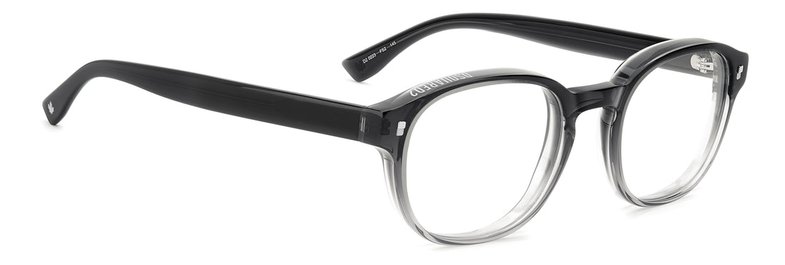 Brillen dsquared2 d2 0223 fs2 gris rectangular masculino maat 51mm - Detailaanzicht