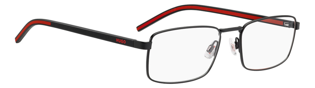Okulary korekcyjne hugo hg 1435 003 negro rectangular masculino rozmiar 56mm - Widok szczegółowy