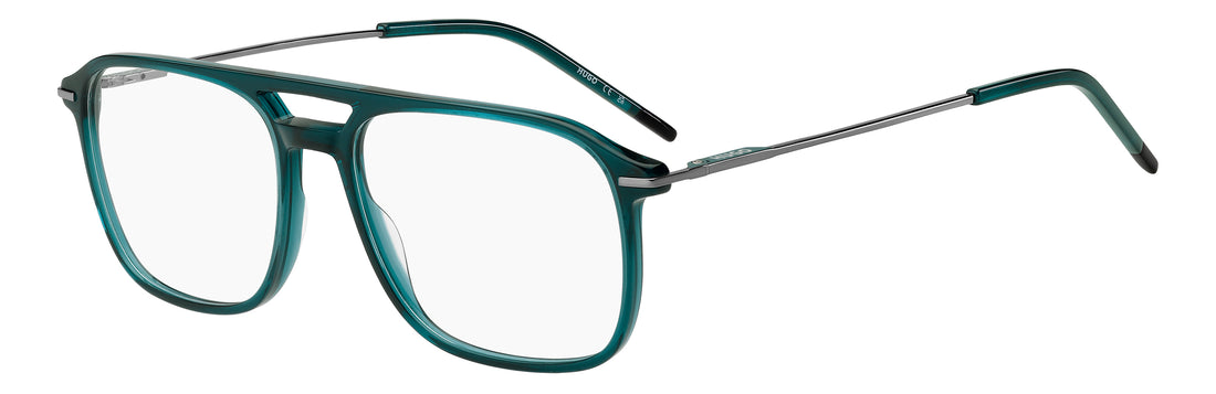 Okulary korekcyjne hugo hg 1430 zi9 verde rectangular masculino rozmiar 56mm - Widok główny