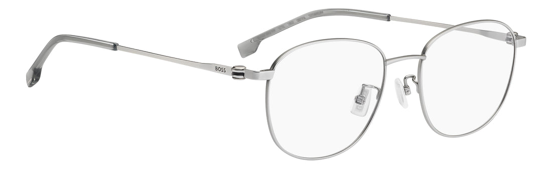 Briller hugo boss boss 2027/f ctl plateado rectangular masculino størrelse 53mm - Detaljeret visning