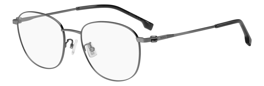 Briller hugo boss boss 2027/f kj1 plateado rectangular masculino størrelse 53mm - Hovedvisning