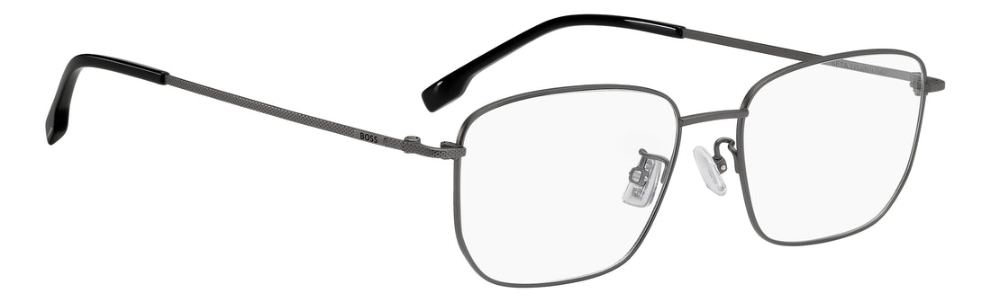 Briller hugo boss boss 2032/f r80 plateado rectangular masculino størrelse 55mm - Detaljeret visning