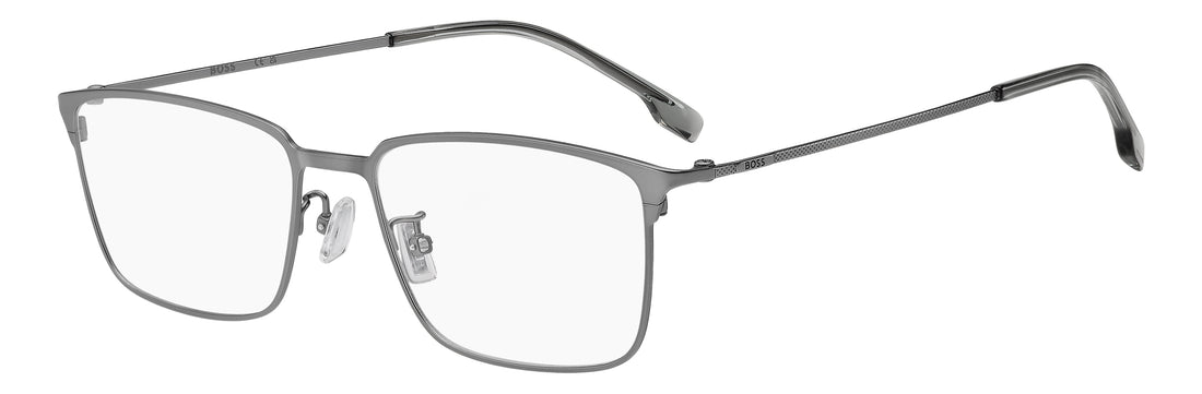 Briller hugo boss boss 2034/f r81 plateado rectangular masculino størrelse 55mm - Hovedvisning
