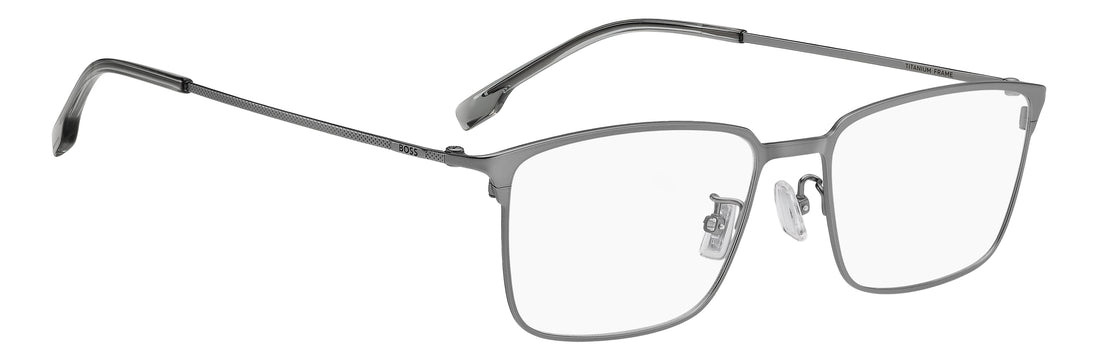 Briller hugo boss boss 2034/f r81 plateado rectangular masculino størrelse 53mm - Detaljeret visning