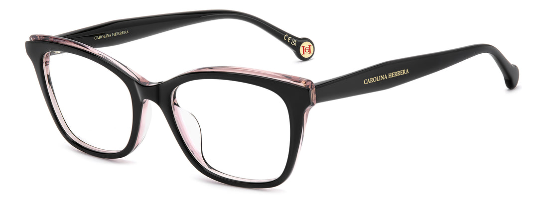 Briller carolina herrera her 0404/g kdx negro rectangular femenino størrelse 52mm - Hovedvisning