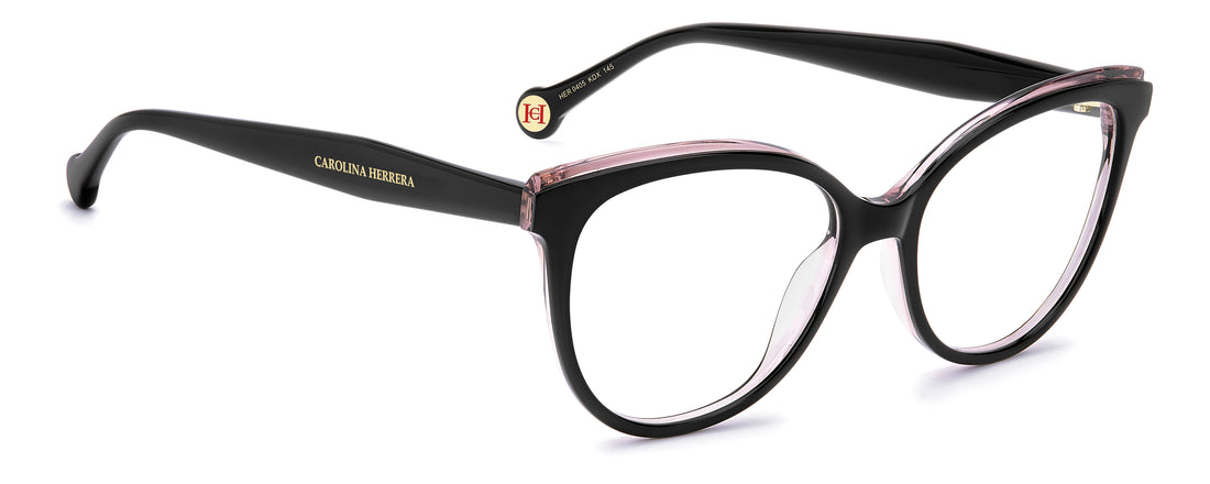 Briller carolina herrera her 0405 kdx negro cat eye femenino størrelse 53mm - Detaljeret visning
