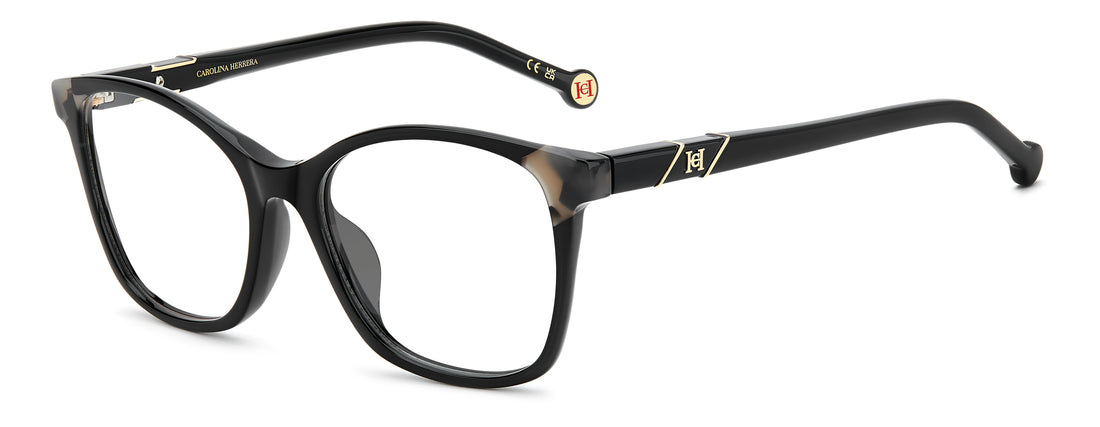 Briller carolina herrera her 0431/g 807 negro rectangular femenino størrelse 53mm - Hovedvisning