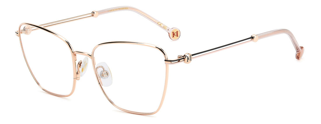 Briller carolina herrera her 0426 ddb dorado rectangular femenino størrelse 54mm - Hovedvisning