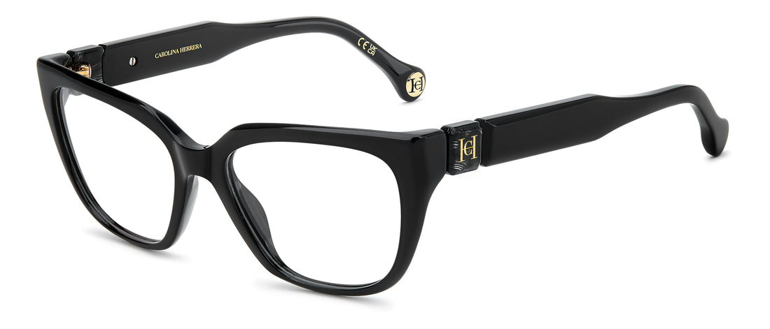 Briller carolina herrera her 0415 807 negro rectangular femenino størrelse 53mm - Hovedvisning