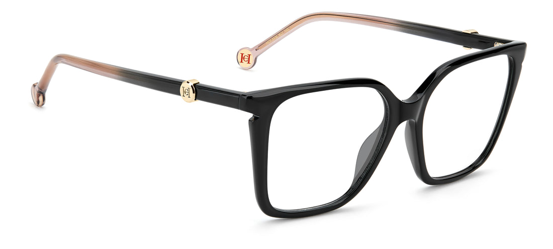 Briller carolina herrera her 0436 807 negro square femenino størrelse 52mm - Detaljeret visning