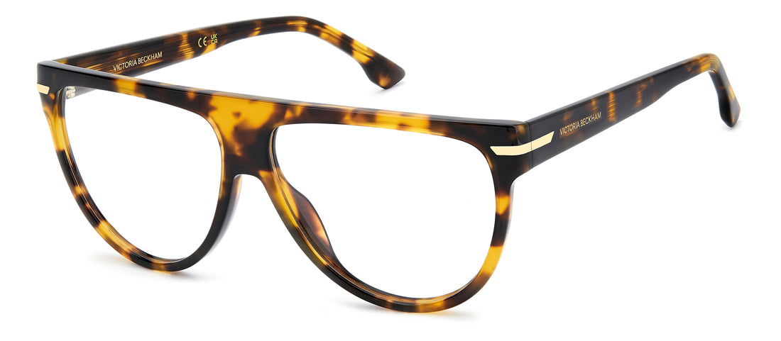 Brillen victoria beckham vb 1027 086 havana square femenino maat 57mm - Hoofdaanzicht
