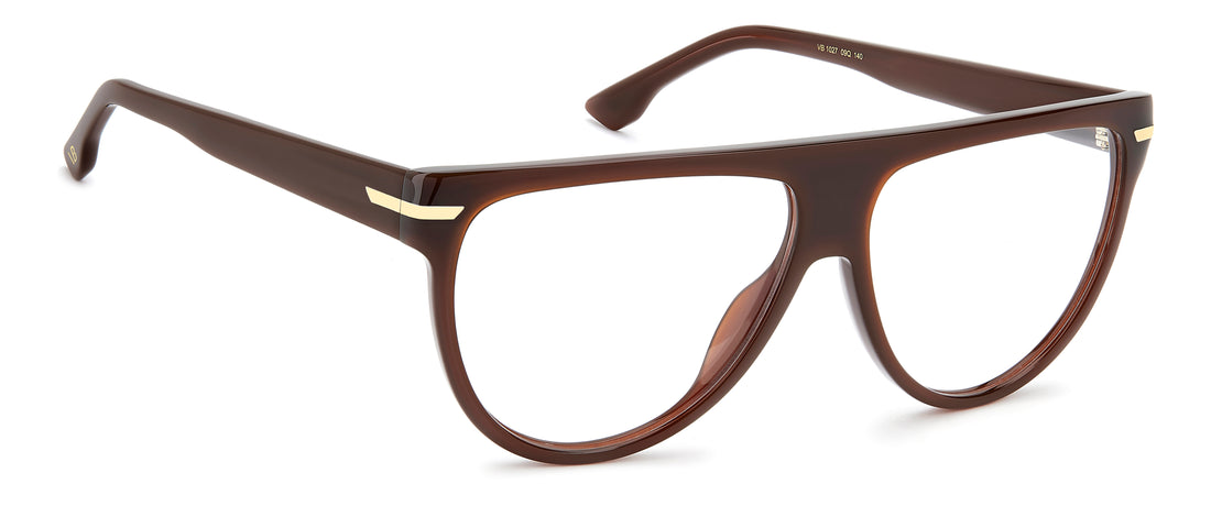 Brillen victoria beckham vb 1027 09q marron square femenino maat 57mm - Detailaanzicht