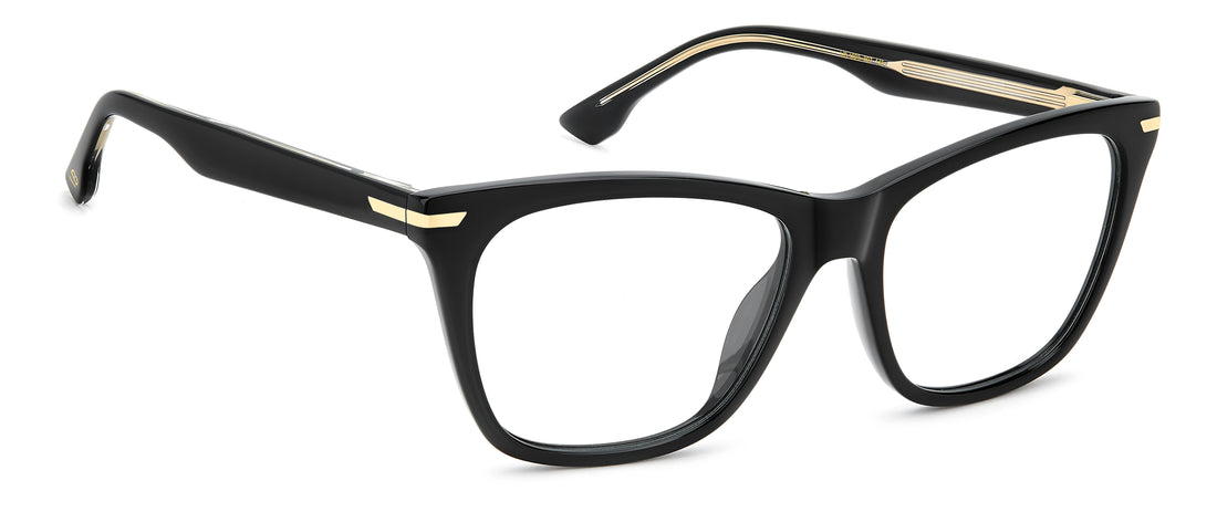 Brillen victoria beckham vb 1029 807 negro rectangular femenino maat 53mm - Detailaanzicht
