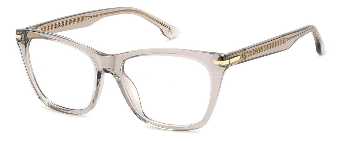 Brillen victoria beckham vb 1029 fwm beige rectangular femenino maat 53mm - Hoofdaanzicht
