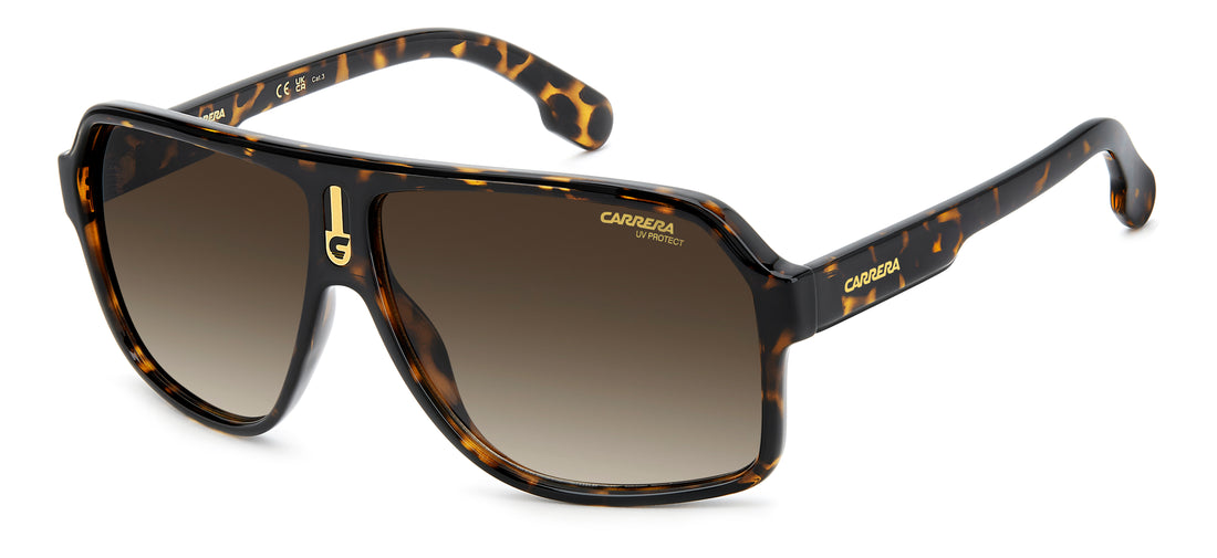 Gafas de sol carrera 1001/s 086 ha havana square masculino talla 62mm - Vista principal