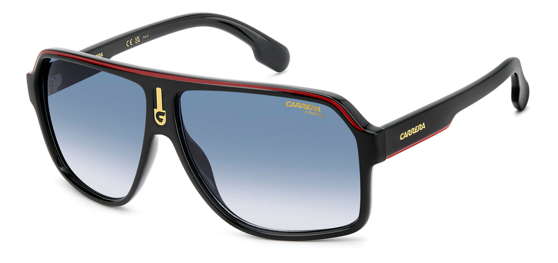 Gafas de sol carrera 1001/s 2m2 08 negro square masculino talla 62mm - Vista principal