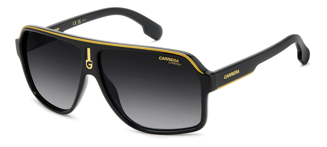 Óculos de sol carrera 1001/s 2m2 9o negro square masculino tamanho 62mm - Vista principal
