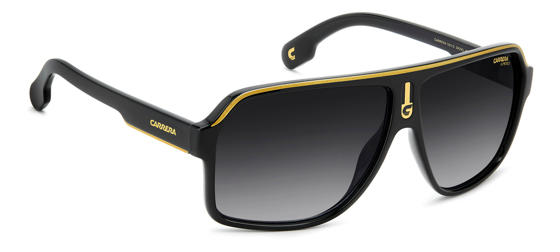 Óculos de sol carrera 1001/s 2m2 9o negro square masculino tamanho 62mm - Vista de detalhe