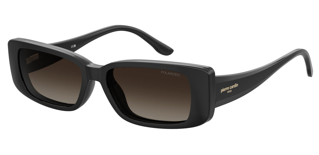 Sunglasses pierre cardin p.c. 8534/cs 807 la negro rectangular femenino size 53mm - Main view