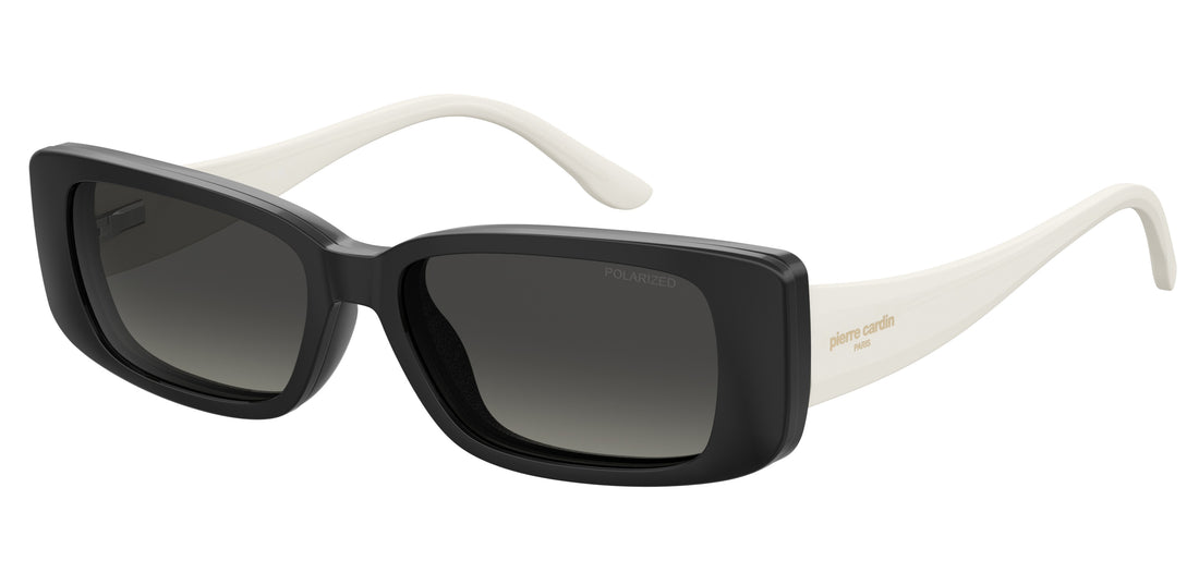 Sunglasses pierre cardin p.c. 8534/cs 80s lb negro rectangular femenino size 53mm - Main view