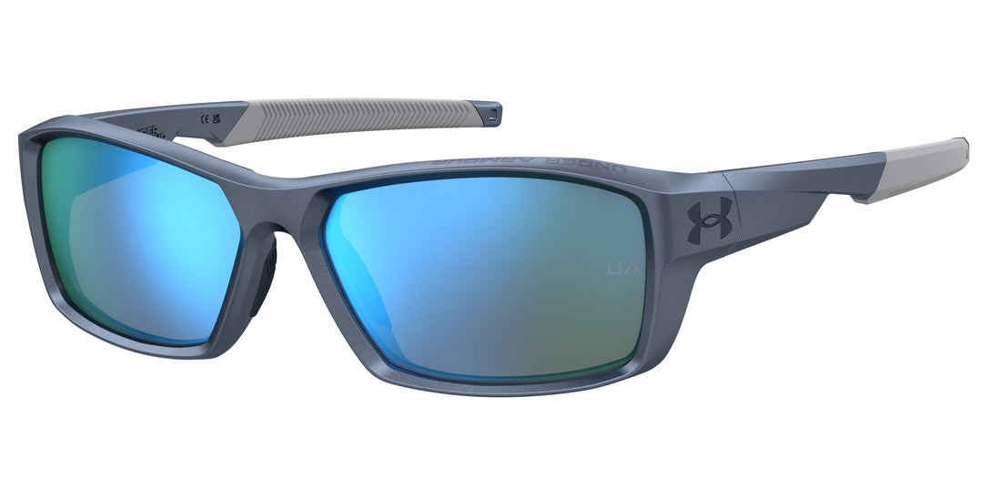 Occhiali da sole under armour ua fanatical 09v z0 gris rectangular masculino taglia 58mm - Vista principale