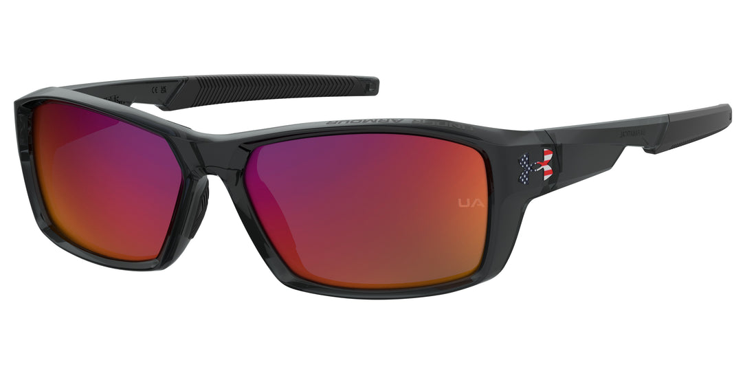 Occhiali da sole under armour ua fanatical 7c5 mi negro rectangular masculino taglia 58mm - Vista principale
