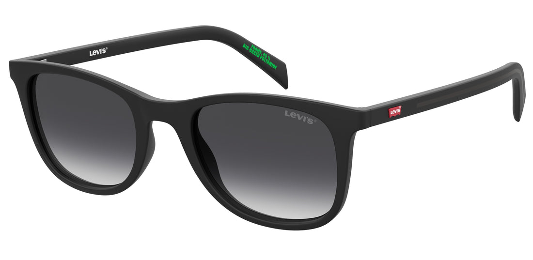 Sunglasses levis lv 5072/s 003 9o negro rectangular masculino size 51mm - Main view