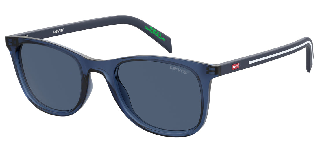 Sunglasses levis lv 5072/s fll ku azul rectangular masculino size 51mm - Main view